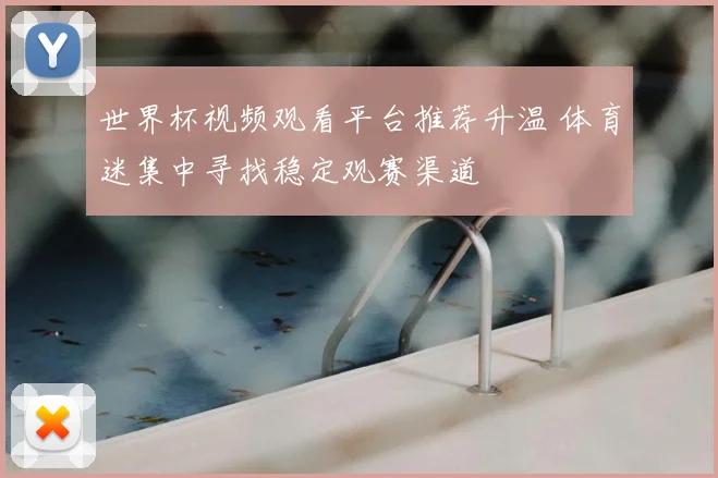世界杯视频观看平台推荐升温 体育迷集中寻找稳定观赛渠道