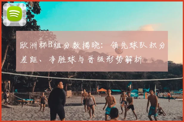 欧洲杯B组分数揭晓:领先球队积分差距、净胜球与晋级形势解析